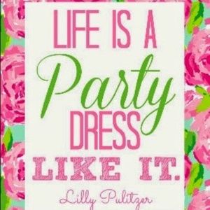 LIFE IS A PARTY DRESS LIKE IT!!